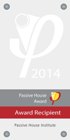 Passive House   Award 2014